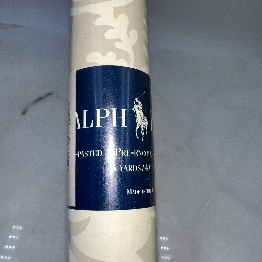 Ralph Lauren Pre-pasted Wallpaper Pattern LWP-11058W Run 1- 5 Yards
